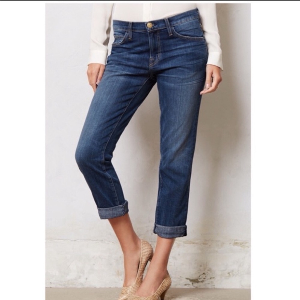 CURRENT/ELLIOTT The Fling Loved Wash Jeans
